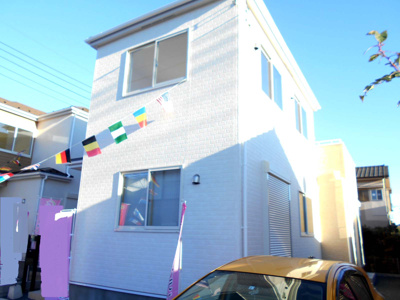 【外観】 | 新築　さいたま市岩槻区　西町　全2棟　2号棟 らすと1棟 | ・岩槻駅徒歩14分・駐車場2台・南西向き・4LDKとルーフバルコニー・城北小・城北中・庭付き・
