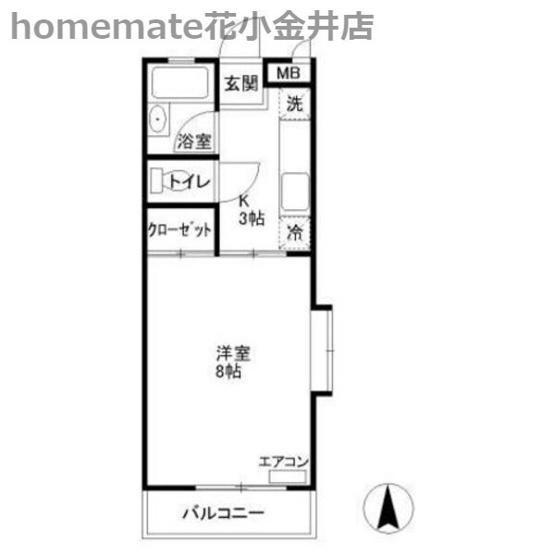 【間取り】 | シャトーブリリアント