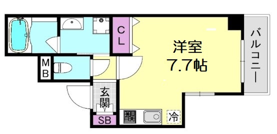 【間取り】 | アビテ北御堂