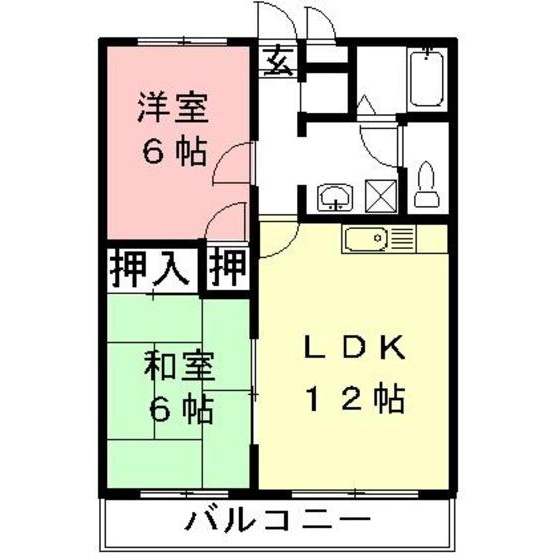 Ｌｉｔｔｌｅ　Ｗｉｎｇの間取り