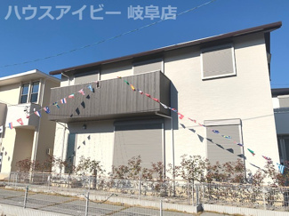 【外観】 | 【岐阜市本荘　新築建売】長期優良・耐震等級3・性能評価書を取得した安心安全住宅！小学校・保育園1分