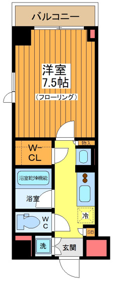 【間取り】 | ルーブル三軒茶屋参番館
