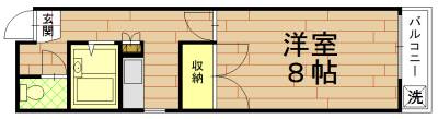 錦プラザの間取り