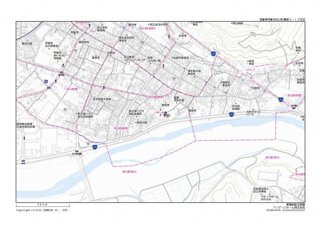 ピースタウン高塚１の地図|【地図】ピースタウン高塚Ⅰ