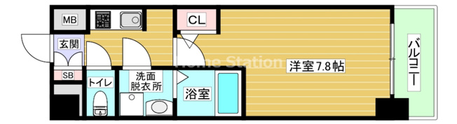 【間取り】 | サムティ姫島リベール
