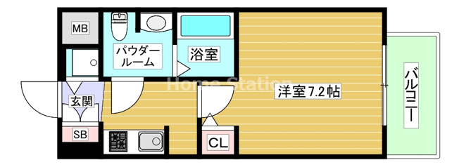 【間取り】 | エクスクルーシブレジデンス西九条