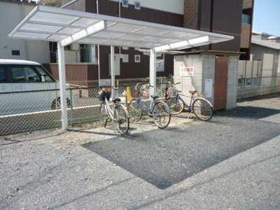 【その他共用部分】 | プチメゾンSATO | 駐輪場です
