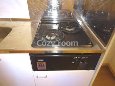 【キッチン】 | フォレステージュ江坂公園 | ガス2口コンロです