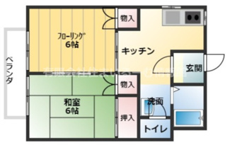 【間取り】 | ロックタウン壱番館