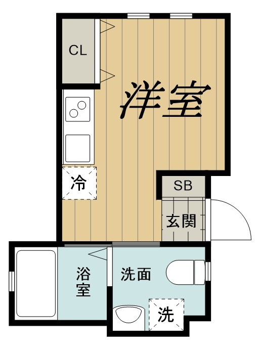 タマパレスの間取り