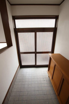 【玄関】 | 大阪府河内長野市栄町貸家