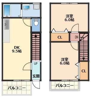 【間取り】 | 矢ノ嶋ベルフォーレ