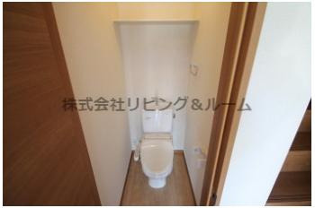 【トイレ】 | ルミエール白河　B