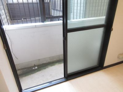 アルテハイム五条のバルコニー