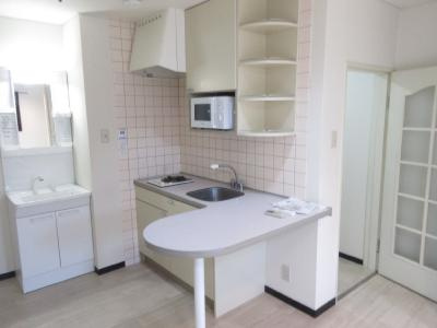 アルテハイム五条のキッチン