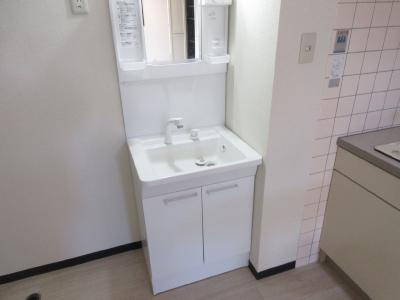 アルテハイム五条の独立洗面台