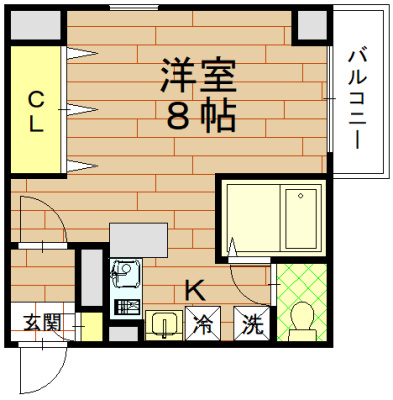 アルテハイム五条の間取り