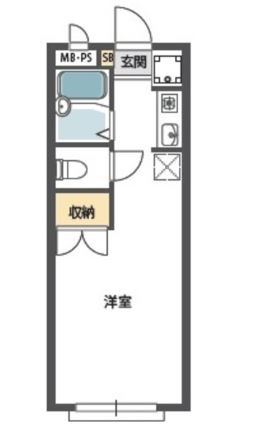 シャンソン和泉中央の間取り