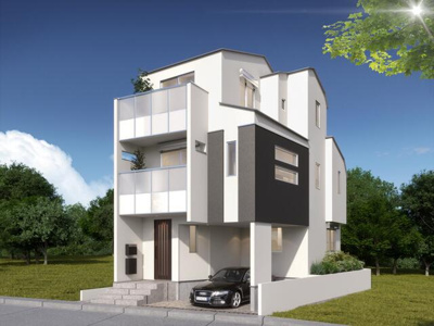 【外観パース】 | アーベインコート中台