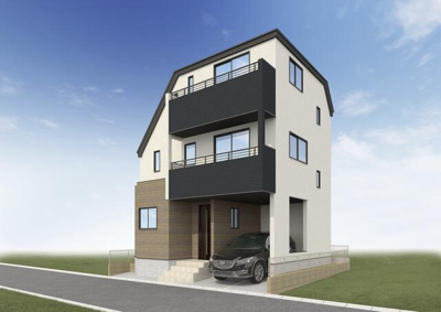 【外観パース】 | 板橋区大谷口２期１棟