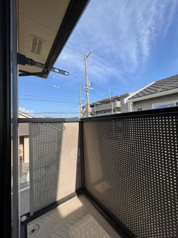 セジュール荒井のバルコニー