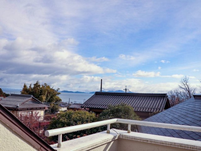 【展望】 | 大津市八屋戸2025-1　中古戸建 | 琵琶湖眺望可