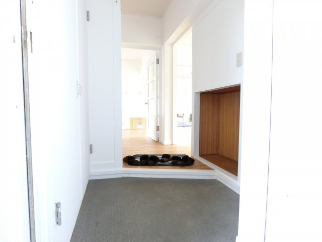 ヴィラナリー狭山1号棟の玄関