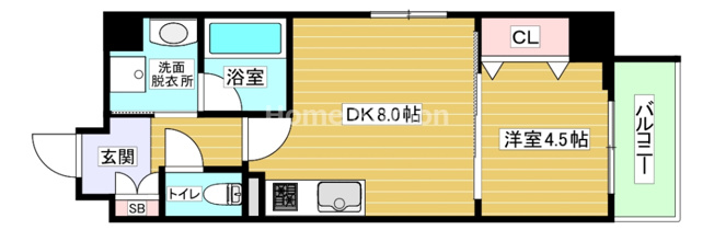 【間取り】 | グランディール鷺洲