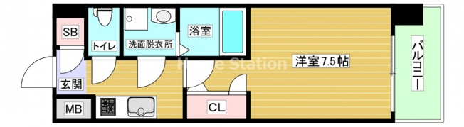 【間取り】 | S-RESIDENCE福島grande
