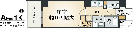 【間取り】 | フィールドイン新大阪