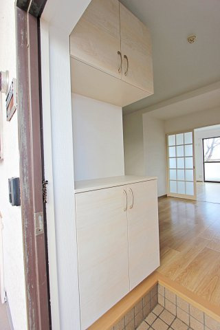 グランドール岡野Bの収納|玄関のシューズボックス