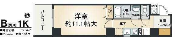 【間取り】 | フィールドイン新大阪