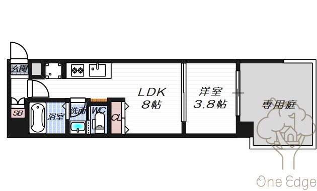 ブエナビスタの間取り