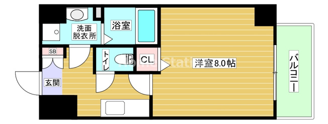 【間取り】 | サンライト吉野Ⅱ