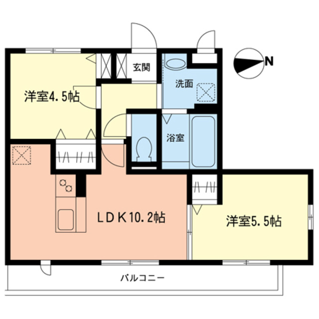 コンフォートガーデンの間取り