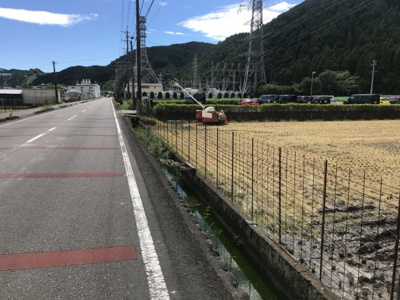 【前面道路含む現地写真】 | 静岡市葵区富厚里
