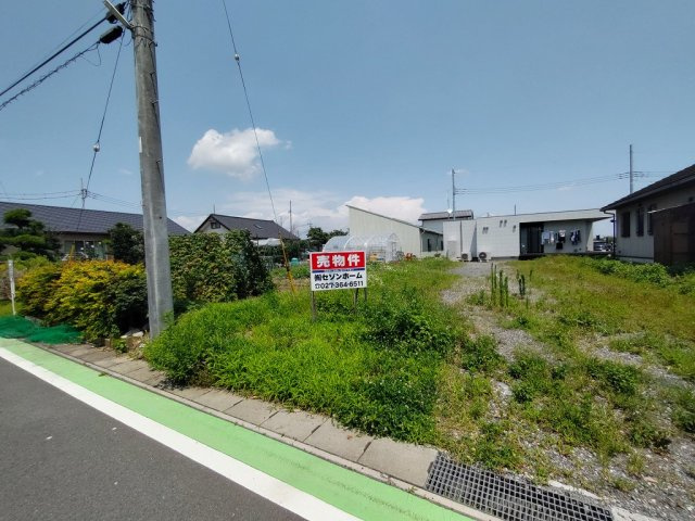高崎市菅谷町売土地の外観