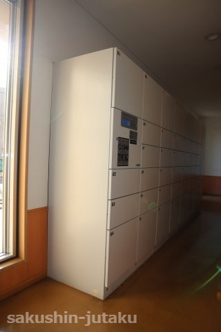 アルファグランデ八千代中央弐番街のエントランス|宅配ボックス
