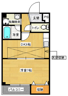 【間取り】 | セヴェルイマヅ