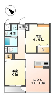 【間取り】 | ビレッジ高坪