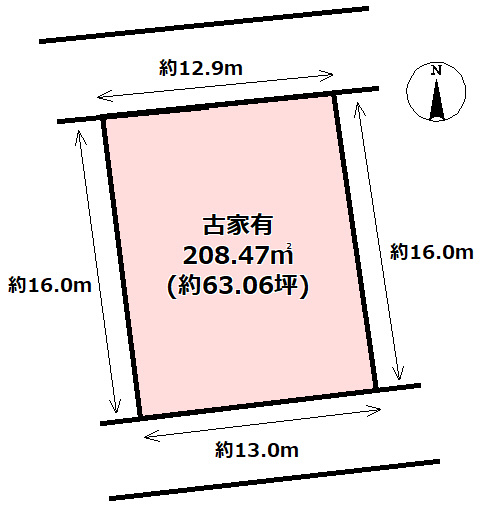 三田市弥生が丘２丁目　土地
