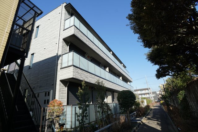 仮）江戸川区北小岩6丁目シャーメゾンの外観|東側外観（緑道側）