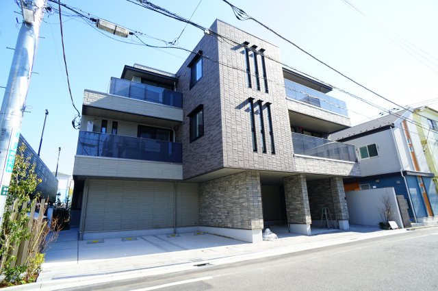 仮）江戸川区北小岩6丁目シャーメゾンの外観|積水ハウス施工のホテルライクシャーメゾン♪北西から外観♪