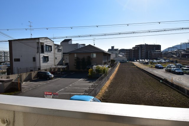 マンション白龍の展望|南向きです。