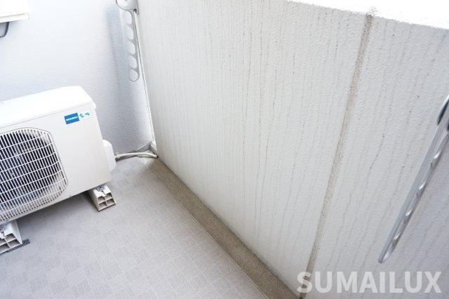 熊本市中央区保田窪２丁目の賃貸マンションのバルコニー