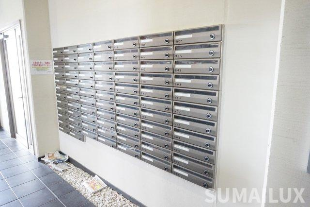 熊本市中央区保田窪２丁目の賃貸マンションのロビー