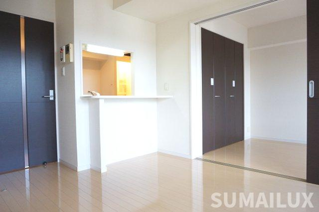 熊本市中央区保田窪２丁目の賃貸マンションの居間・リビング