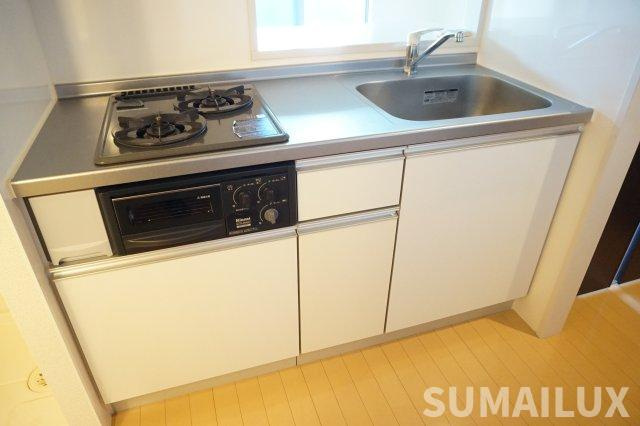 熊本市中央区保田窪２丁目の賃貸マンションのキッチン
