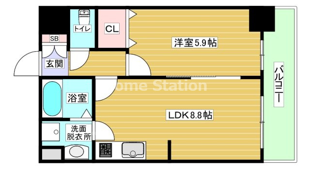 【間取り】 | S-FORT福島ラルーナ