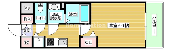 【間取り】 | プレサンス野田阪神駅前ザ・プレミアム